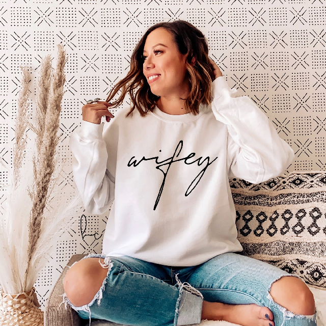 Wifey sweater new arrivals