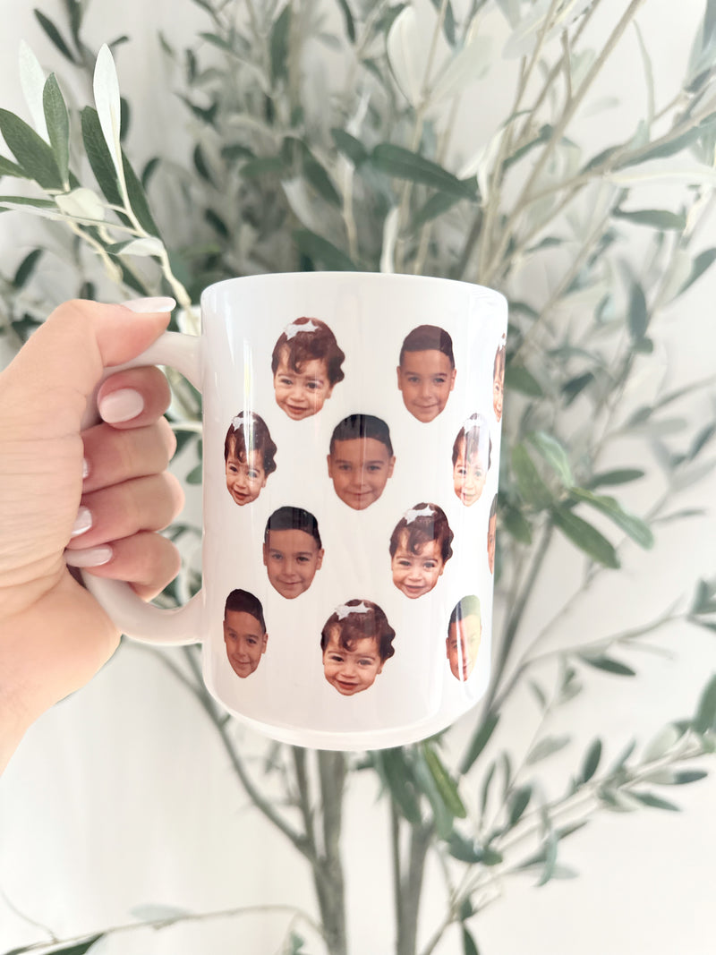 Custom baby face mug- Mother's Day Gift Idea