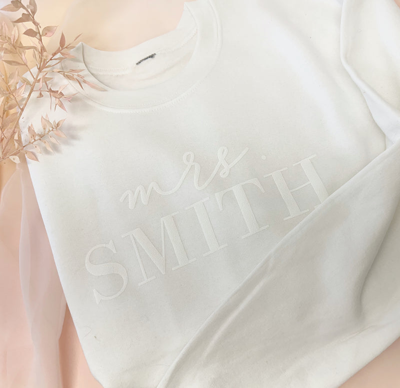 Custom Bride Mrs.Sweater