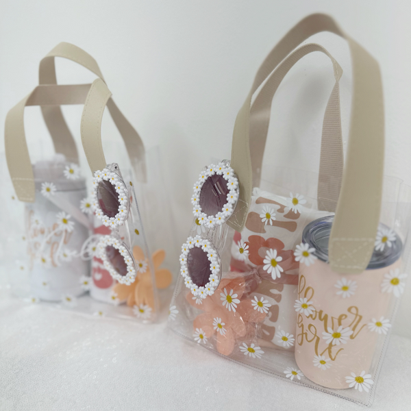 Flower girl proposal daisy tote bag