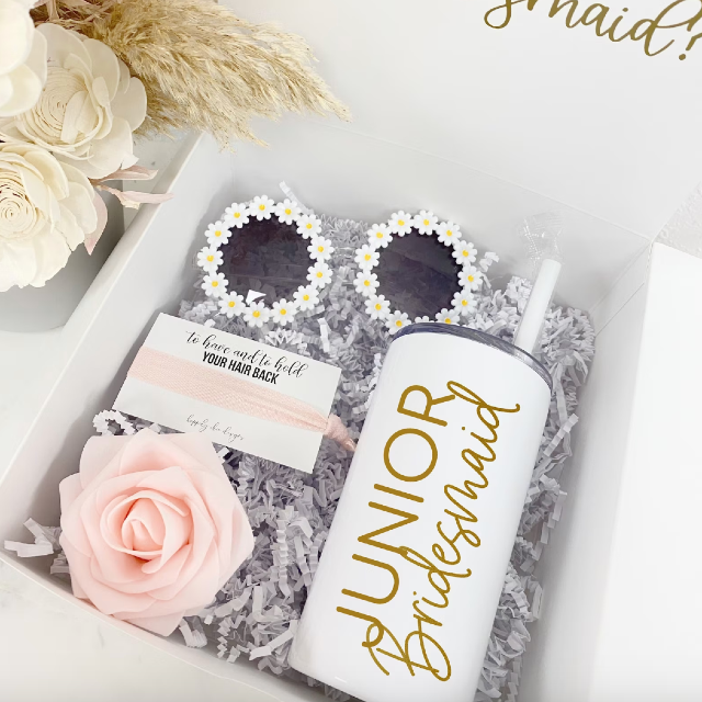 Junior bridesmaid proposal box sunglasses flower girl personalized jr bridesmaid gift idea bridal wedding party gift proposals bridesmaids