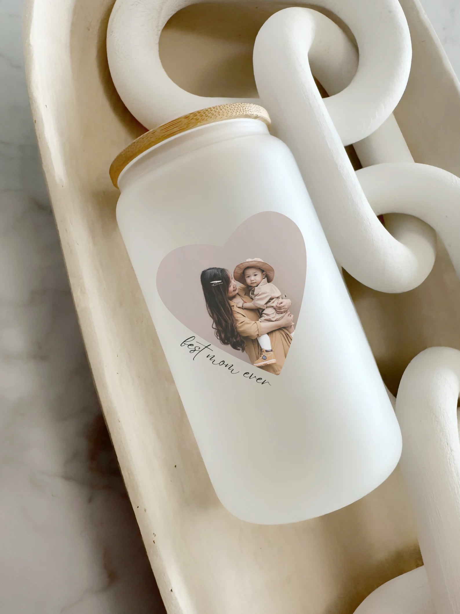 Personalized mom gift box first Mother's Day custom family cup