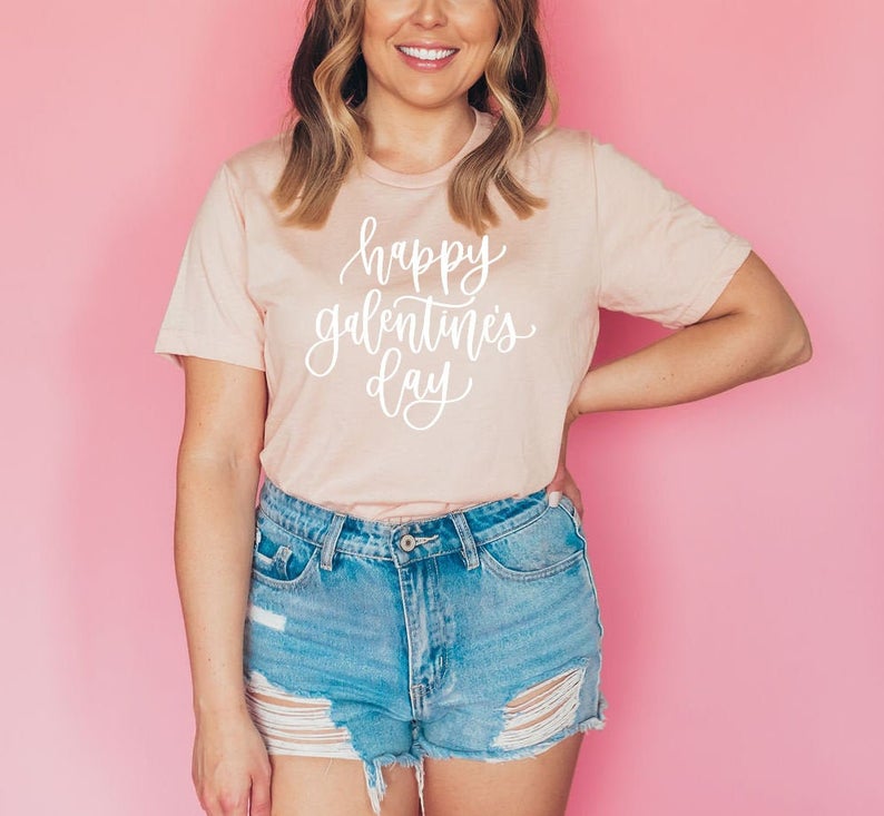 Galentines day shirt- gift for best friend - Valentine’s Day shirt idea- best friend shirts gift idea- anti Valentine’s Day shirts-