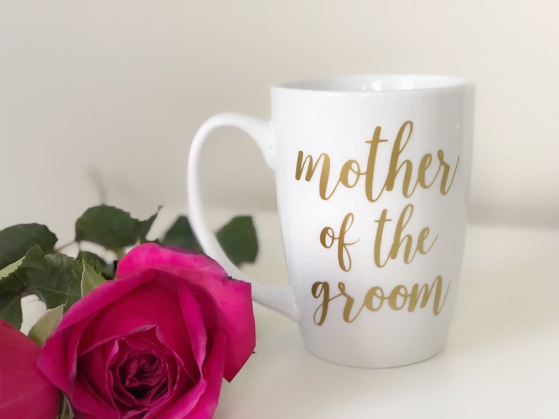 Mother of the bride mug- mother of the groom mug - mother of the bride gift- mother of the groom gift- i survived my daughters wedding mug.