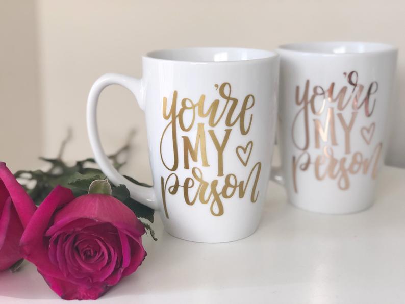 Youre my person mug- best friend gift- best friend mug- you're my person- greys mug- bff mug- cute mugs- personalized mug- greys anatomy mug