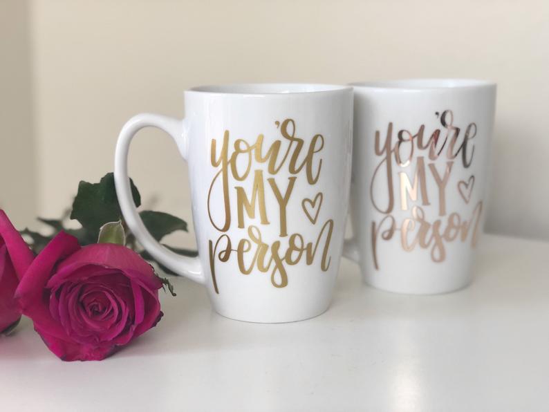 Youre my person mug- best friend gift- best friend mug- you're my person- greys mug- bff mug- cute mugs- personalized mug- greys anatomy mug