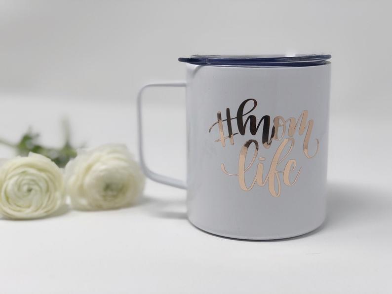 Mom life travel mug gift box set- mothers day gift idea for mom- stainless steel travel mug- mom life gifts- new mom gift box set idea