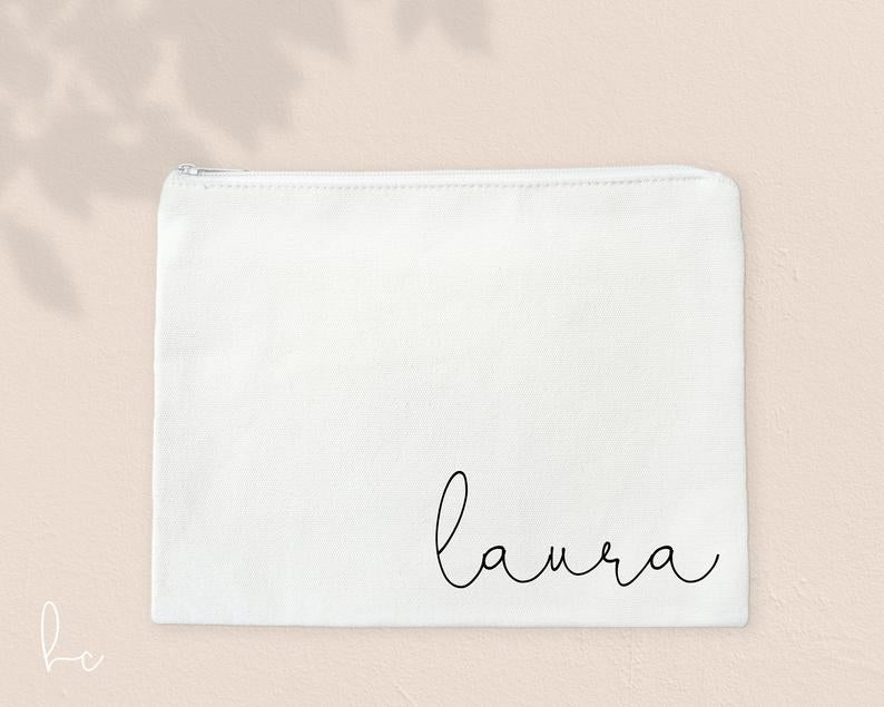 Personalized Makeup Bag