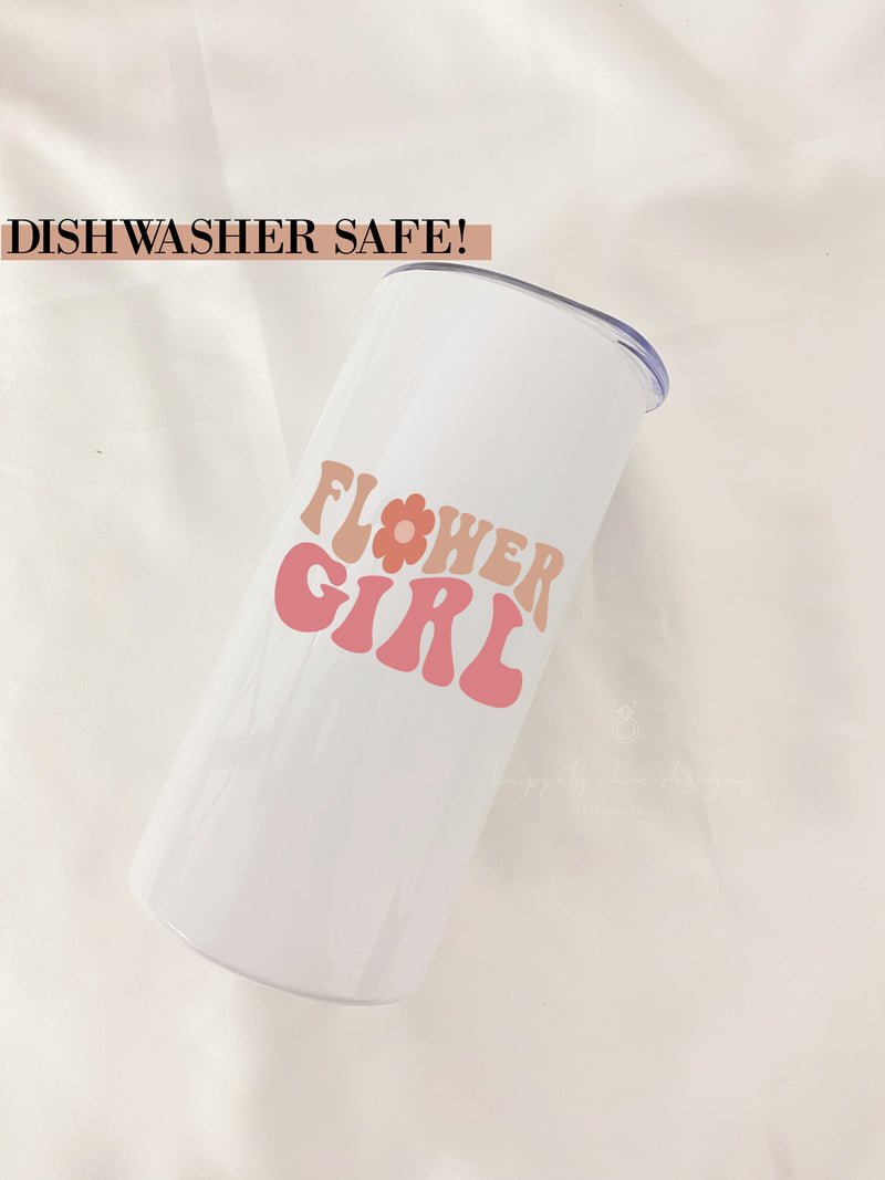 Flower Girl Water Bottle