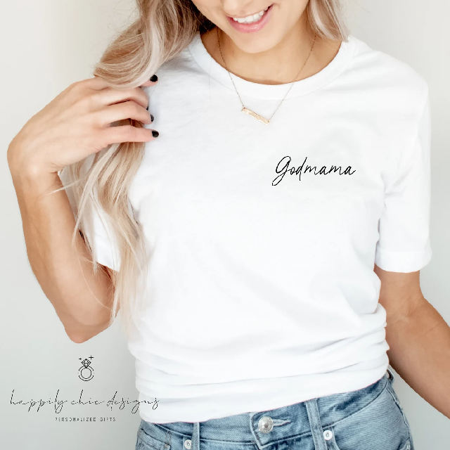 Godmother established shirt- fairy godmother- godfather shirt- godparents gift idea- godmother proposal- madrina padrino baptism shirts