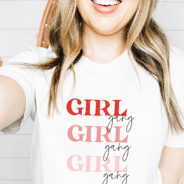 GIRL gang mommy and me valentines day matching shirts- Lover Babe valentines day shirt first valentines day t-shirt idea GALENTINES day shirt