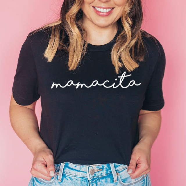 Mamacita shirt- mothers day t-shirts- mom gift- gift for mommy to be- expectant mother gifts- mamacita gifts- pregnancy announcement shirts