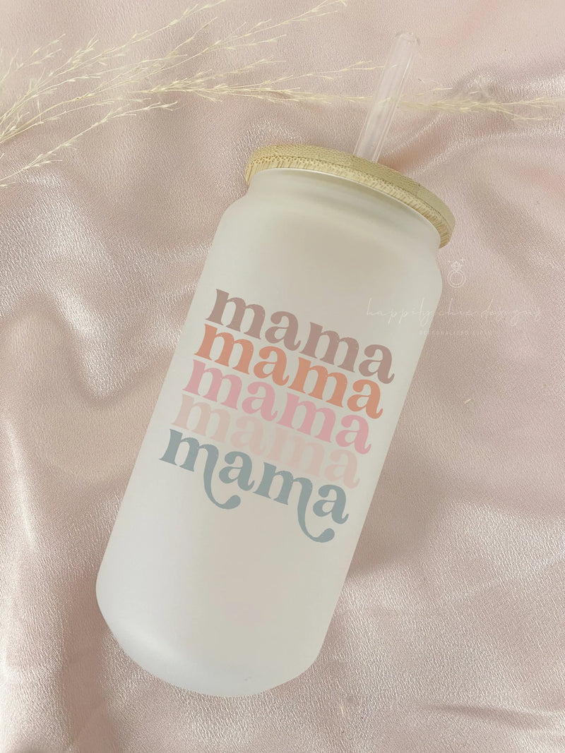 Rainbow mama cup Mommy pajama gift box set- new mom mothers day gift idea- baby shower gift idea- baby announcement pregnancy idea for mom