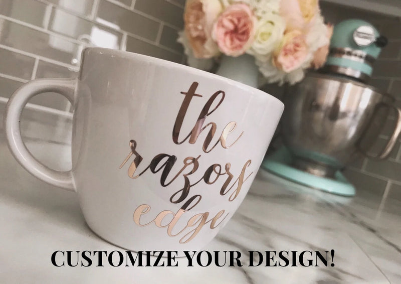 Rose gold mrs mug- personalized mrs mug- mrs mug- bride to be mug- bride gift- bridal shower gift- personalized coffee mug- custom bride mug