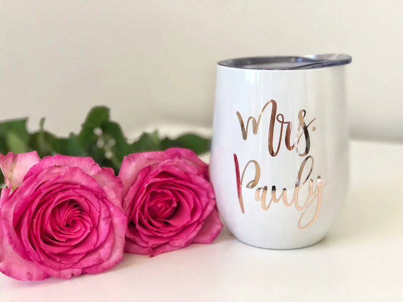 Future mrs swig wine tumbler- bridal gift- personalized monogrammed tumbler- bachelorette gift- wine glass gift for bride to be- wifey tumbler