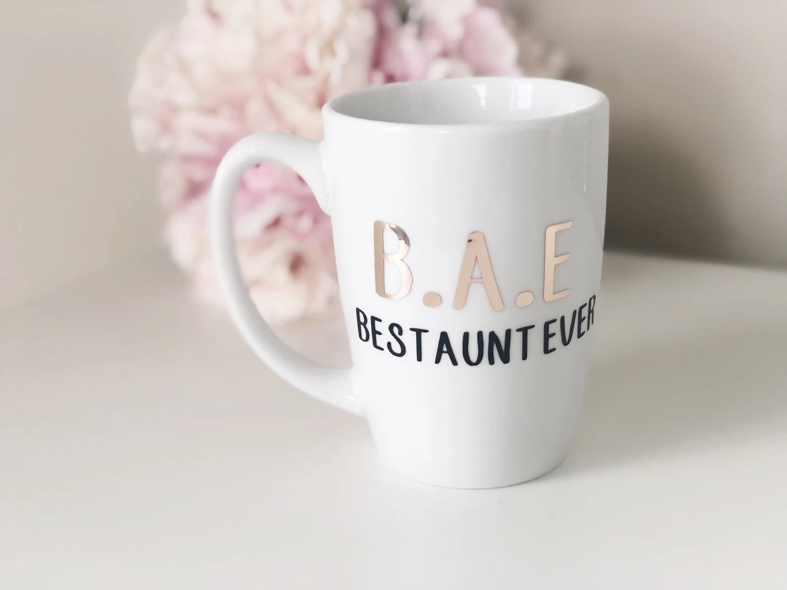 BAE mug- best aunt ever mug gift - aunt mug- personalized auntie gift mug- bae gifts- mug for her- gift for aunt - personalized aunt mug -