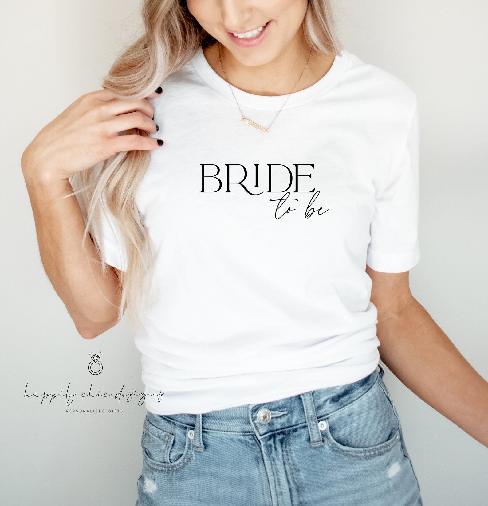 Bride to be fiancee t-shirt- bride engagement shirt personalized future mrs wifey tee- engaged gift for bachelorette party bride box fiance