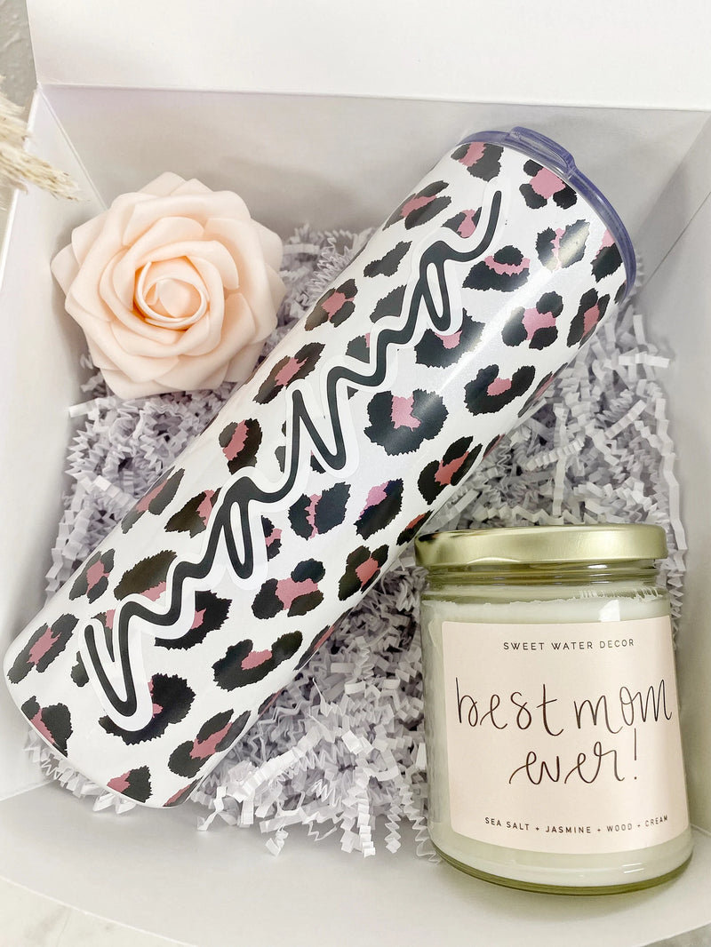 Mommy gift box set- best mom ever candle- gift box for mom to be- baby shower gift idea- baby announcement pregnancy baby