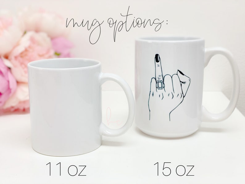 Wedding ring finger mug- bride mug- future mrs mugs- engagement gift idea- wifey mug- engaged af mug- wedding day gift ideas