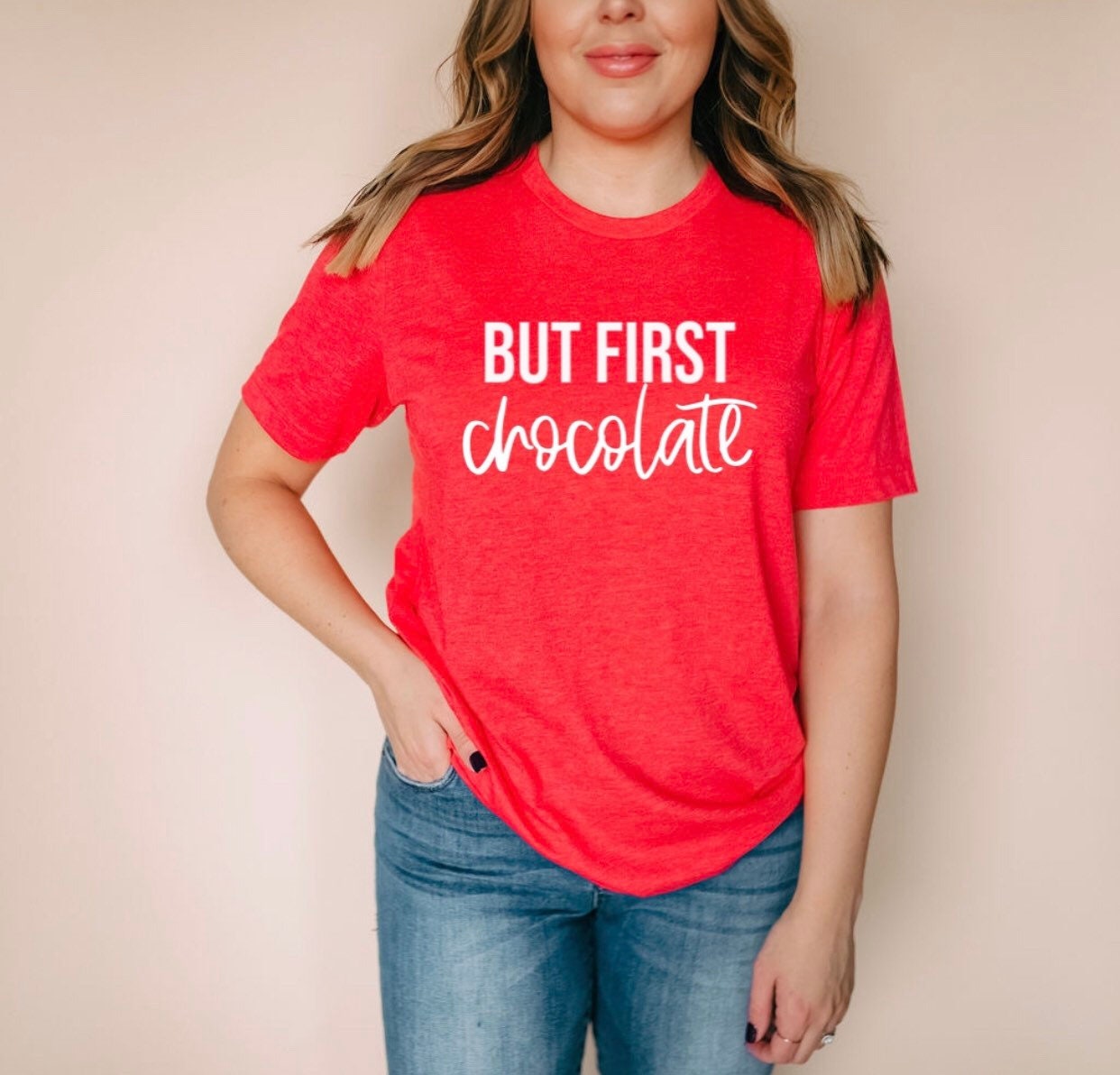 But first chocolate shirt- Valentine’s Day shirt idea- funny valentines shirt- custom shirts for valentines- galentines day shirts gift idea