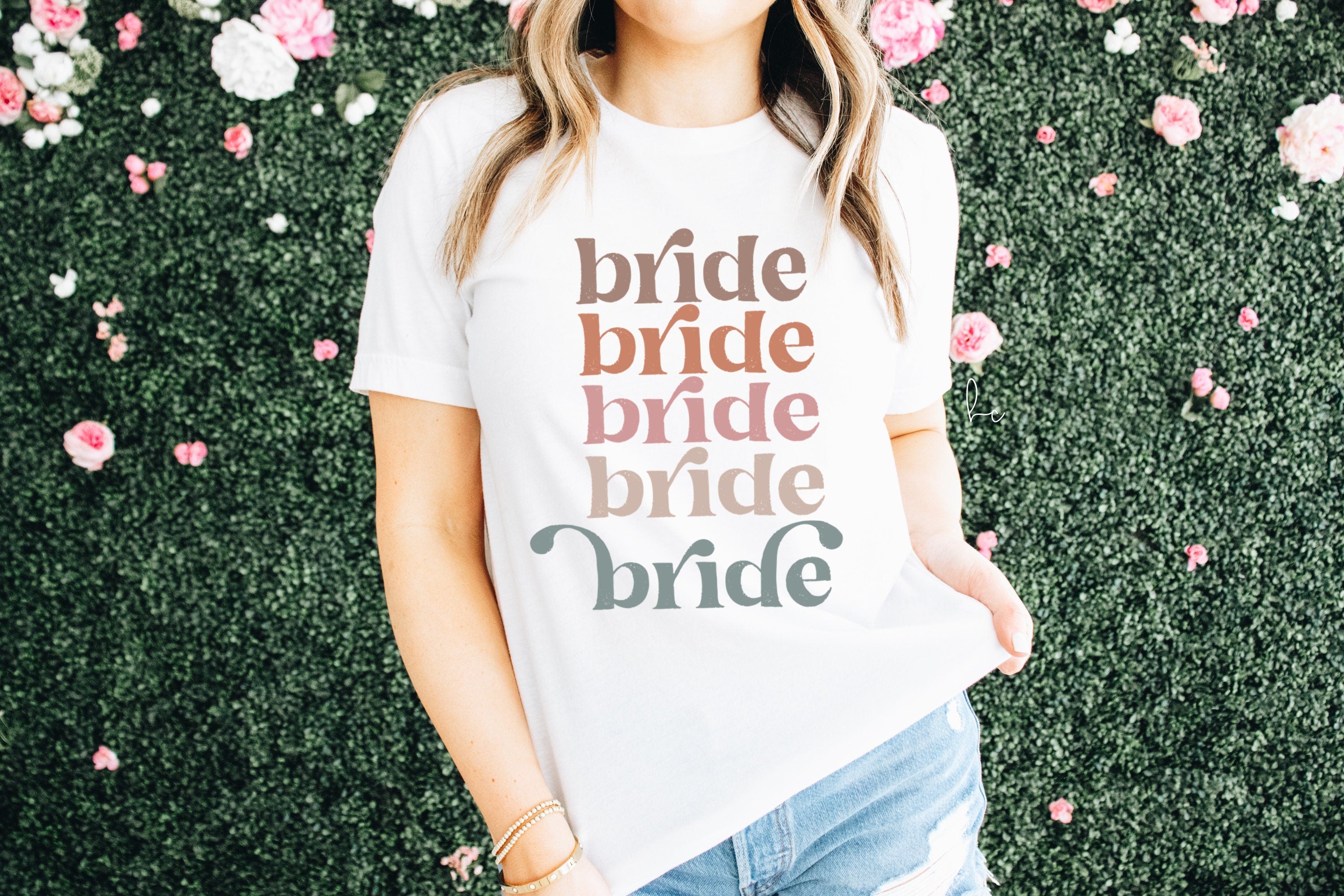 Bachelorette tees- boho babe retro bridesmaid shirts- bachelorette party- brides babes bride tribe squad- bridal tee gifts maid of honor