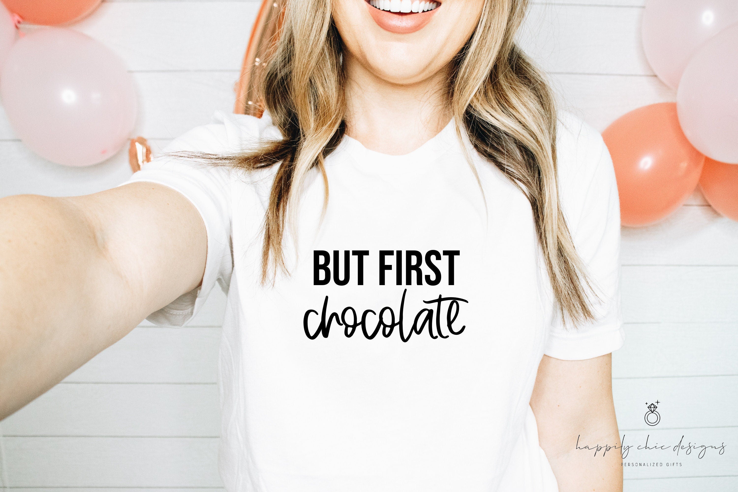 But first chocolate shirt- Valentine’s Day shirt idea- funny valentines shirt- custom shirts for valentines- galentines day shirts gift idea