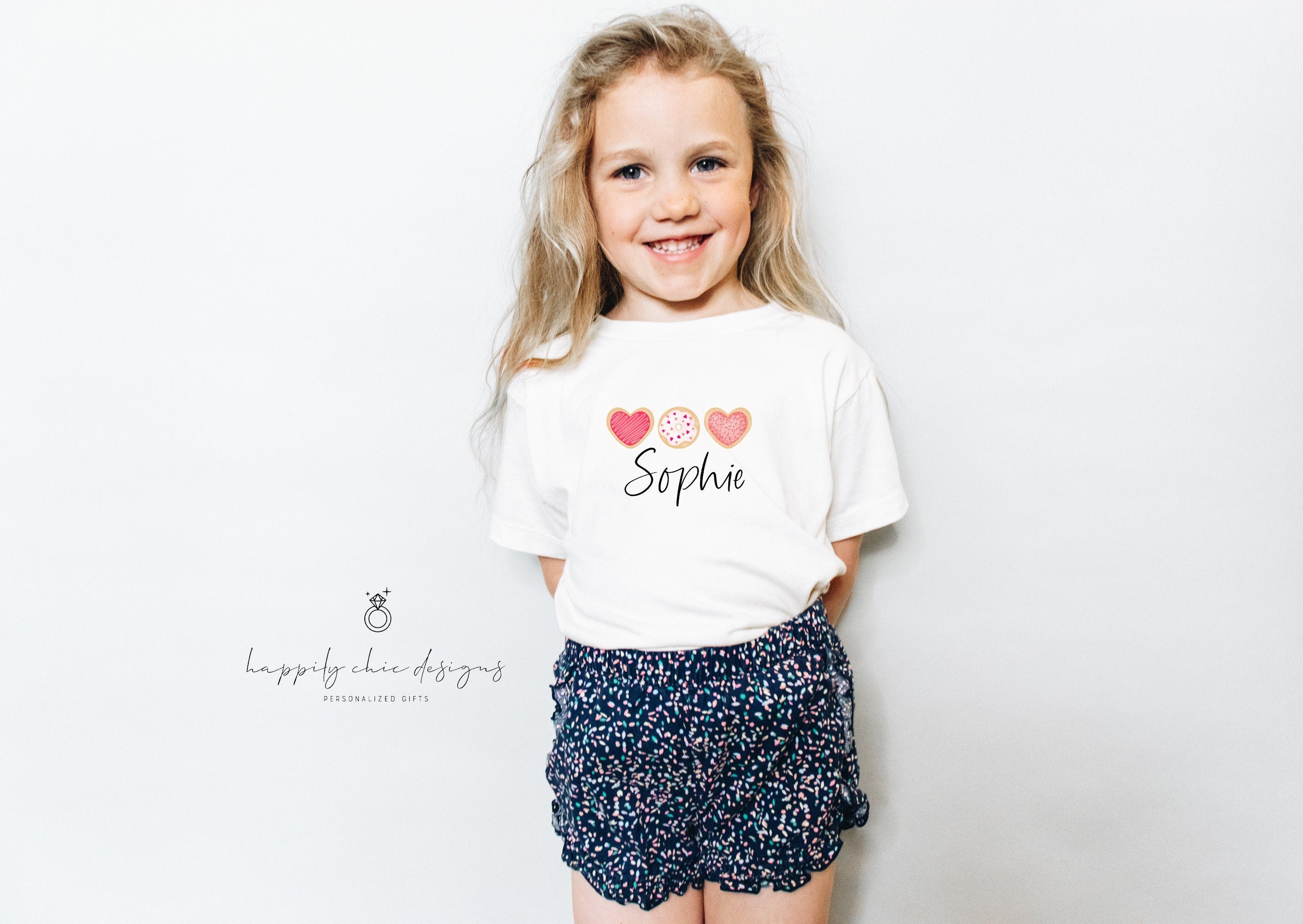 Personalized baby name valentines day shirt first valentines day t-shirt idea for kids -cute funny sweetheart heart breaker baby tee- heart